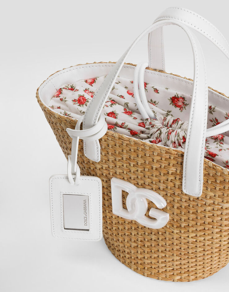 Dolce & Gabbana Coffa bag with DG logo Multicolor EB0249AX337