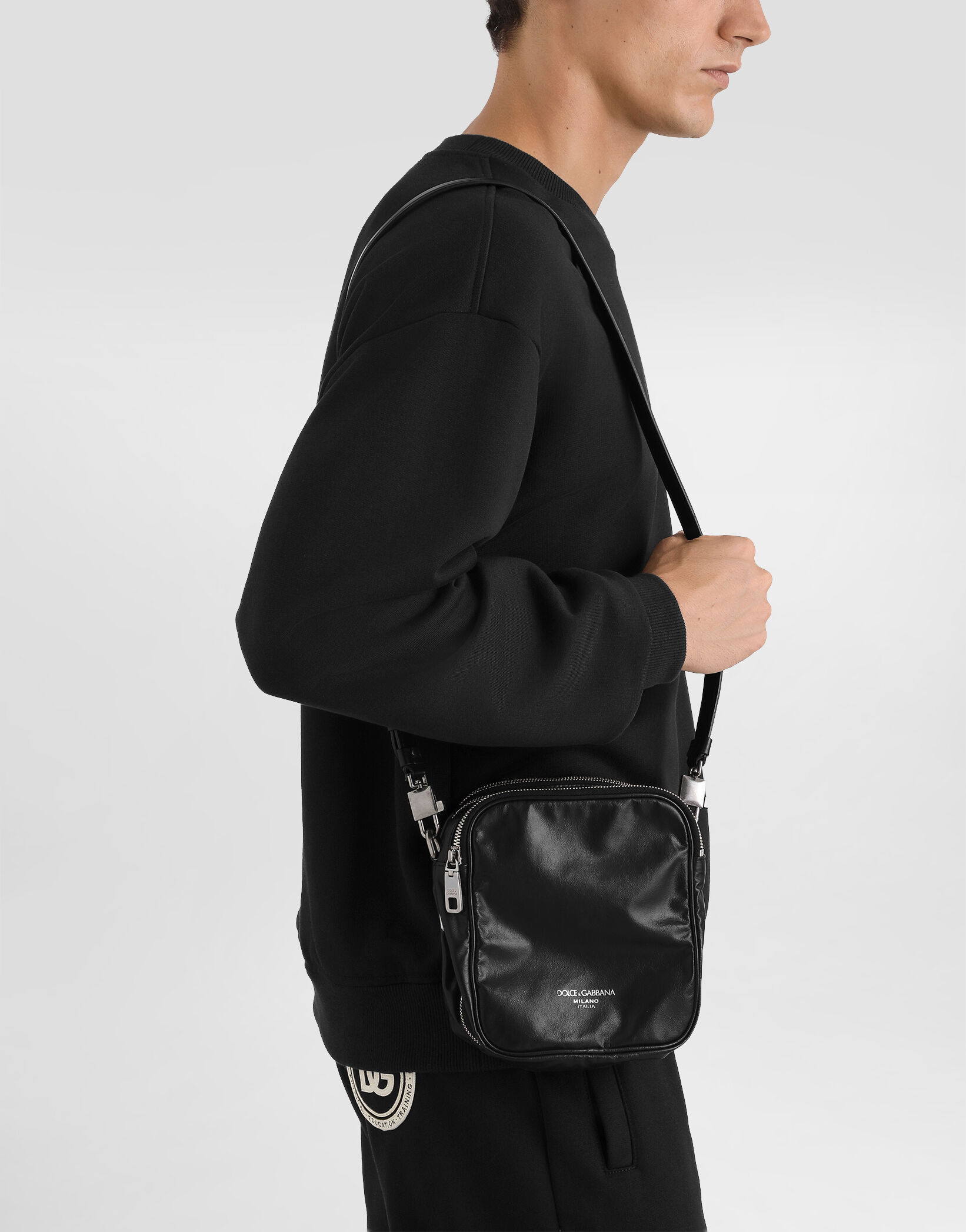 Leather bag in Black for Men | Dolce&Gabbana® US