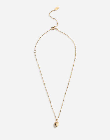 Dolce & Gabbana Necklace with heart charm Gold WAEJ2GW0001
