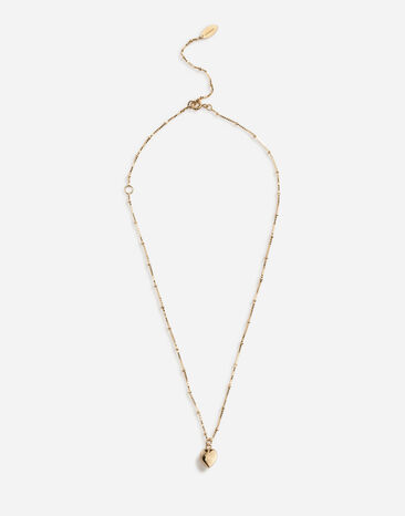 Dolce & Gabbana Necklace with heart charm Gold WAEJ4GW0001