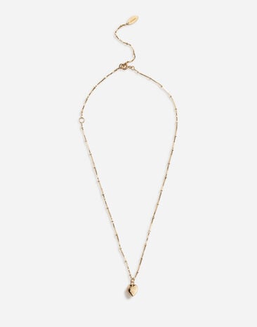 Dolce & Gabbana Necklace with heart charm Gold WBEJ1GW0001