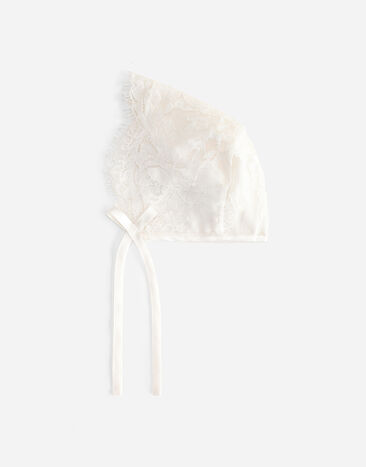 Dolce & Gabbana Satin bonnet White L0EGC0LA086