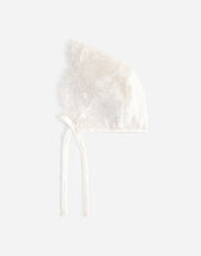 Dolce & Gabbana Satin bonnet White LNJH68G7EY9