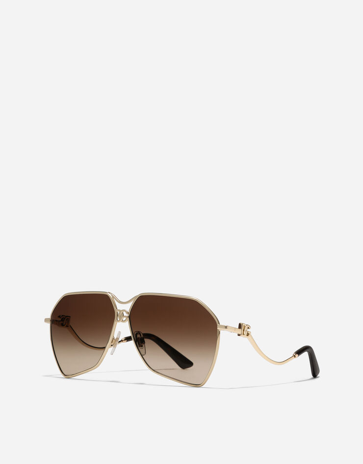 Dolce & Gabbana DG Filo Sunglasses Brown VG2326VM213