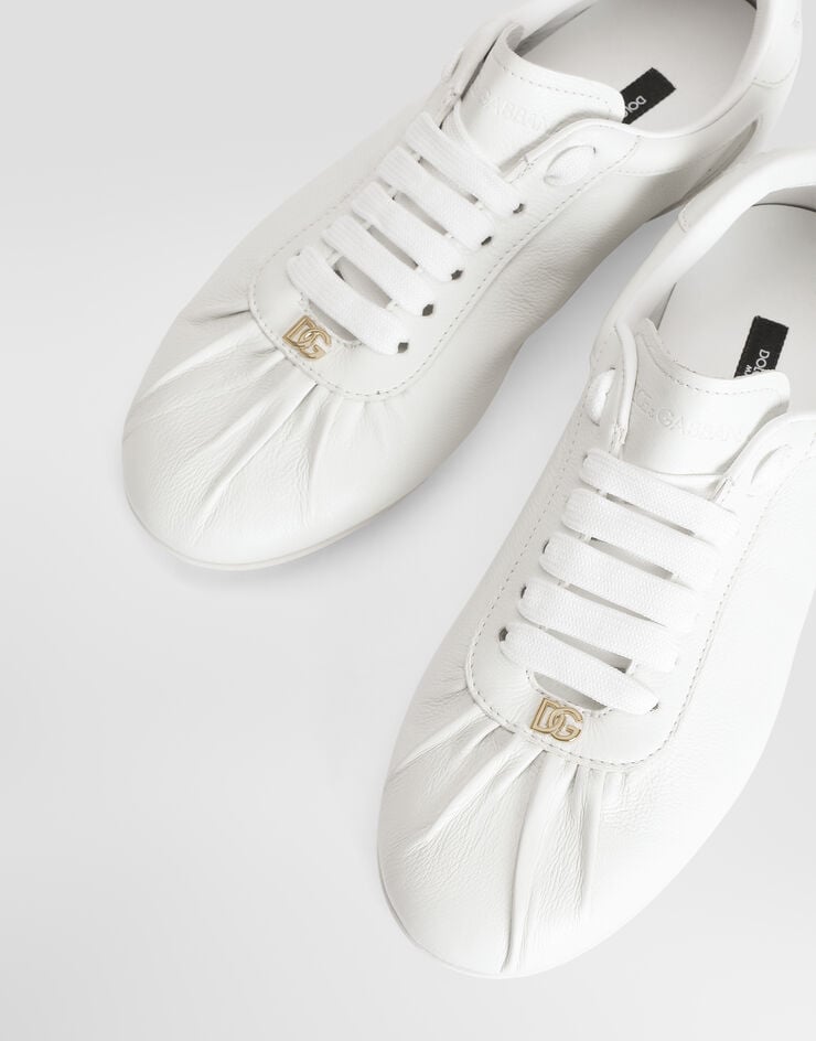 Dolce & Gabbana Soft ballet sneakers in calfskin Dolce & Gabbana Soft ballet sneakers in calfskin White CK2485A3O78