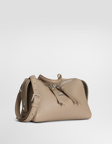 Dolce & Gabbana Vittoria handbag in calfskin Beige BM7939A0370