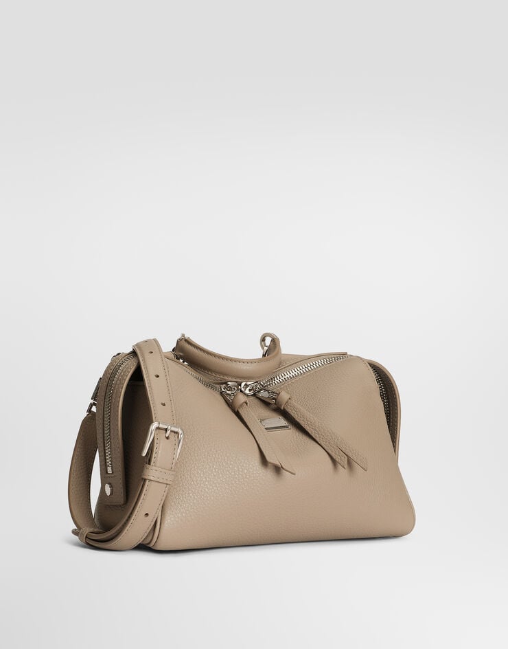 Dolce & Gabbana Vittoria handbag in calfskin Beige BM7939A0370