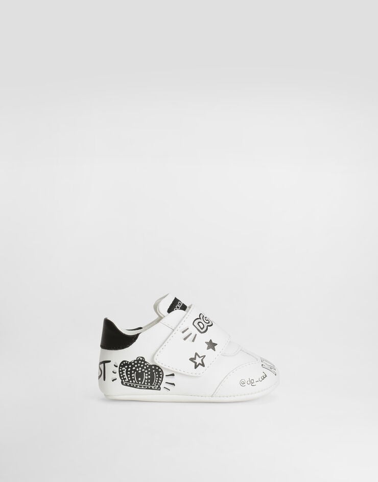 Dolce & Gabbana Sneakers in printed nappa leather Multicolor DK0117AS827