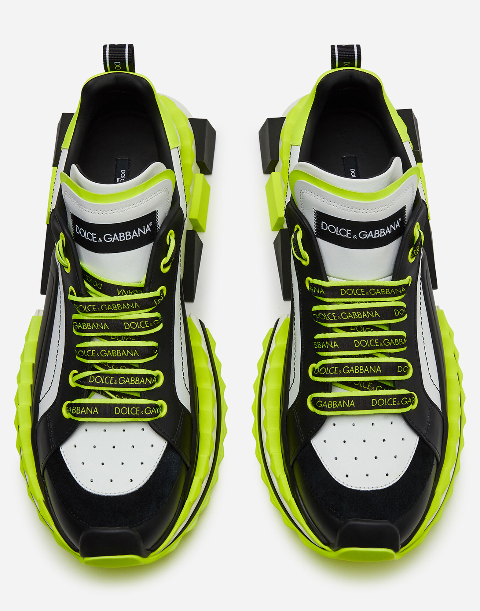 Dolce and gabbana super king multi colored sneakers on sale