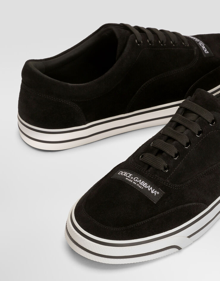 Dolce & Gabbana Zapatillas DG Sailing en serraje Dolce & Gabbana Zapatillas DG Sailing en serraje Black CS2399A0836