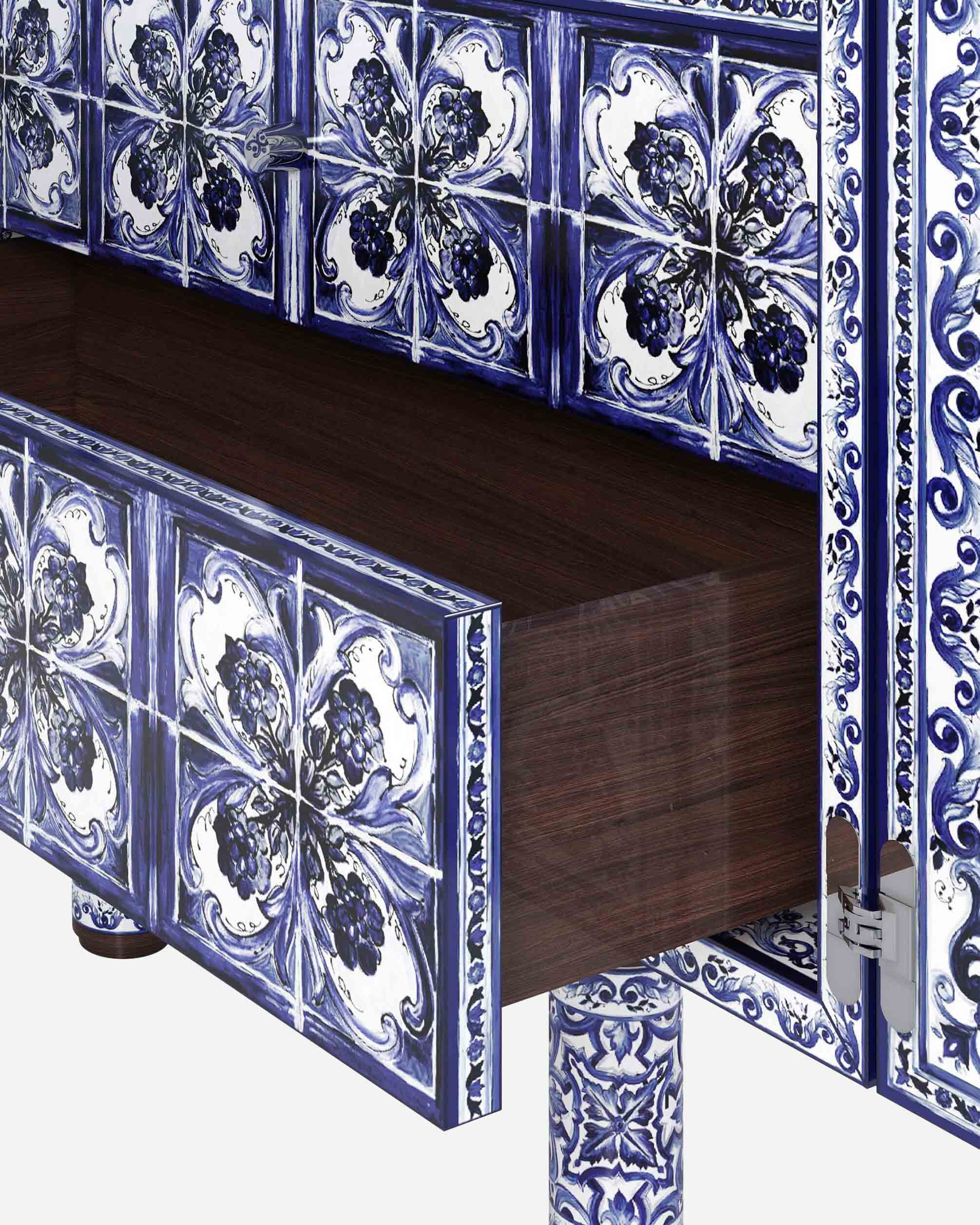 Aiace Cabinet in Multicolor | Dolce&Gabbana® US
