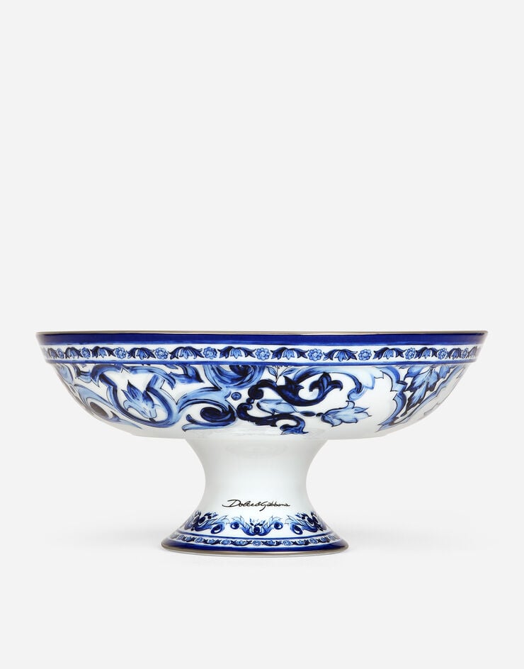 Dolce & Gabbana Porcelain Fruit Bowl Dolce & Gabbana Porcelain Fruit Bowl Multicolor TCC193TCAMT