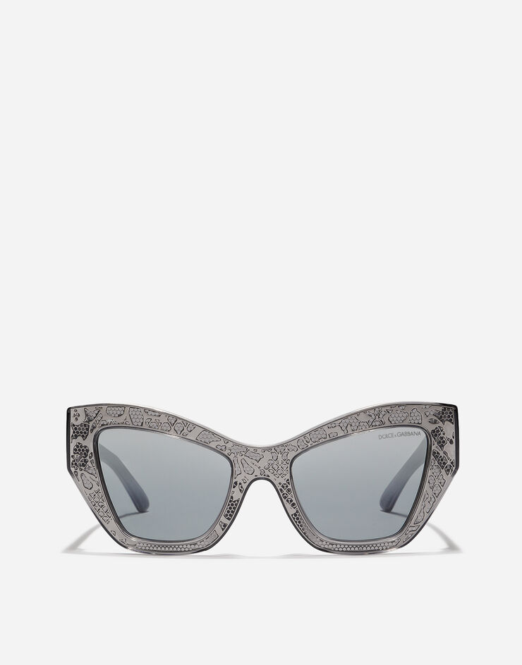 Dolce & Gabbana DG Lace Sunglasses Dark grey VG4494VP06G