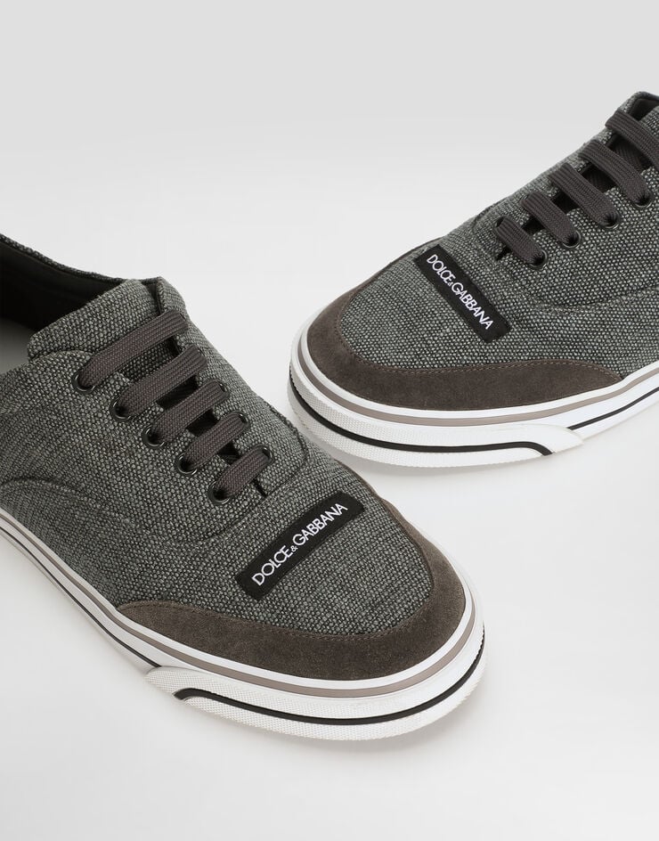 Dolce & Gabbana Sneakers DG Sailing en lin Multicolor CS2399A0332