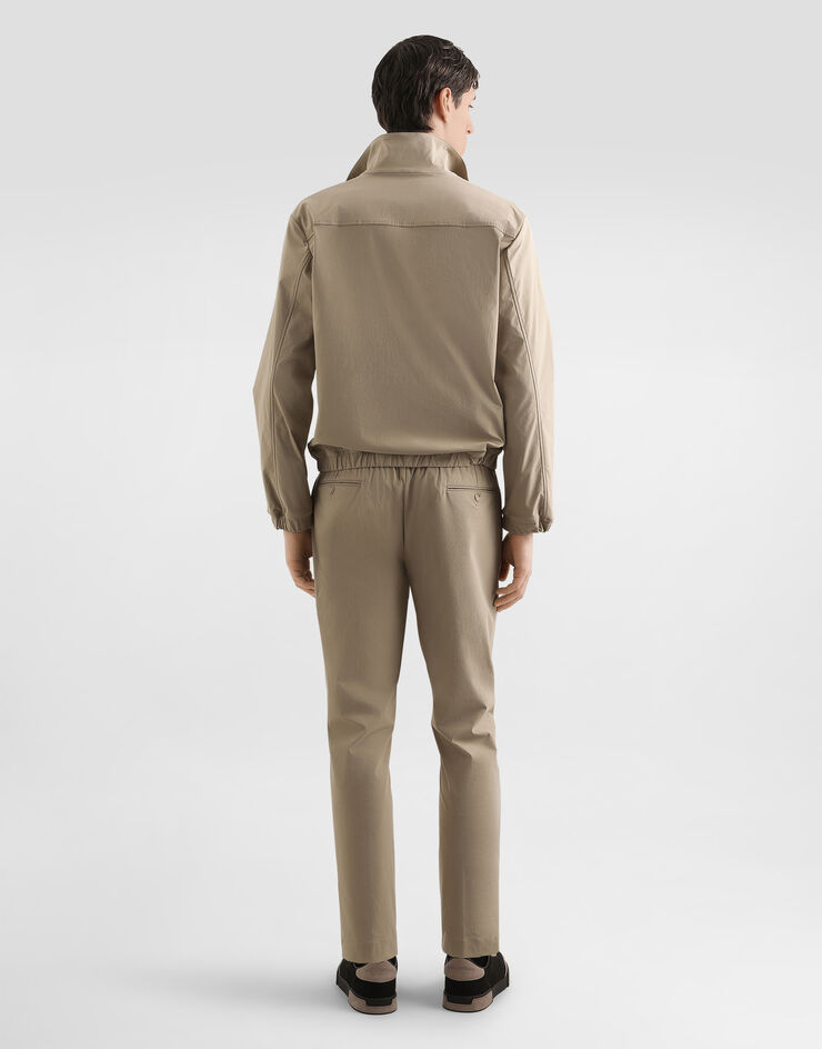 Dolce & Gabbana Nylon canvas trousers Beige GW13ETFUUDD