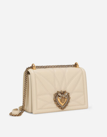 Dolce & Gabbana Large Devotion shoulder bag White BB7100AW437