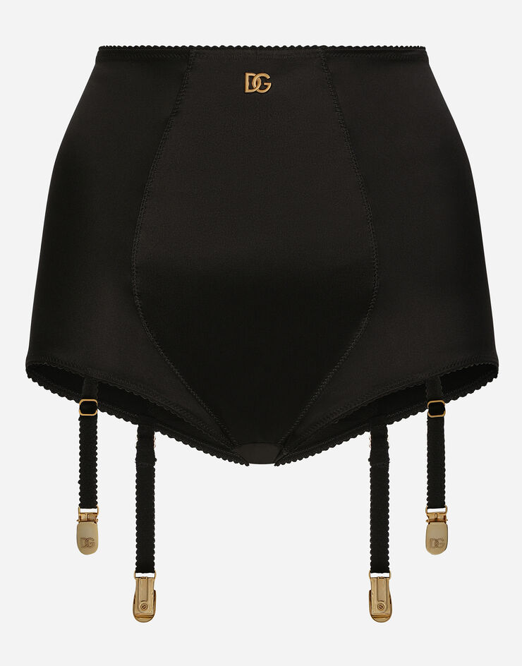 Dolce & Gabbana GUAINA CON REGGICALZ Negro O2C78TFUAD8