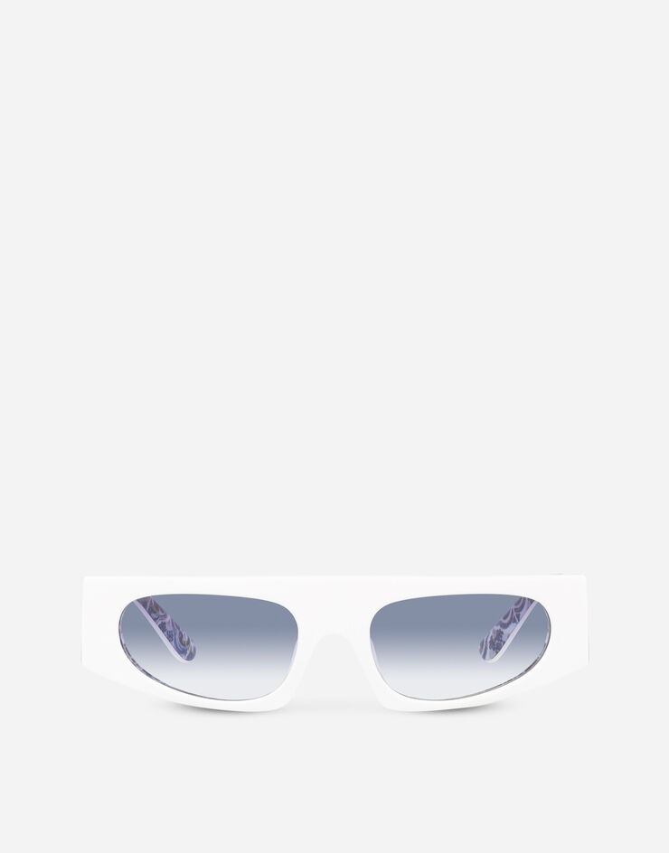 Dolce & Gabbana Blu Mediterraneo sunglasses White & Maiolica print VG4411VP119