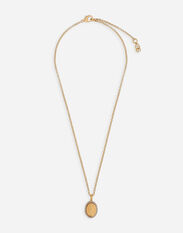 Dolce & Gabbana Long necklace with medal Gold WNQ2X1W1111