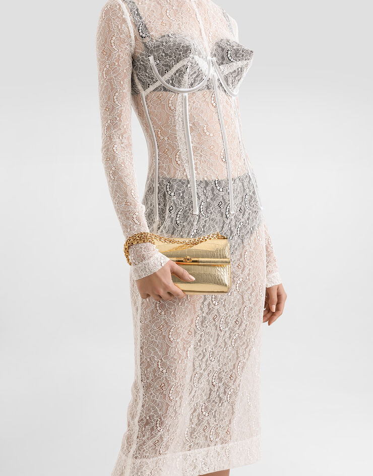 Dolce & Gabbana حقيبة مارلين سيتي صغيرة ذهبي BB7766A2C91