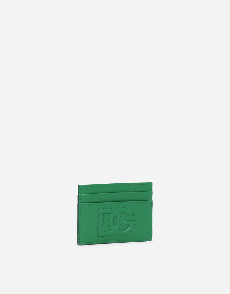 Dolce & Gabbana DG Logo card holder Green BI0330AG081