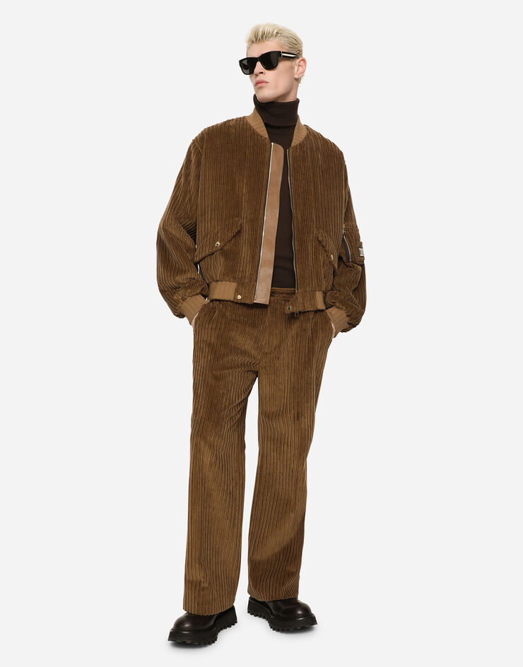 Dolce & Gabbana Cashmere turtle-neck sweater Brown GXL30TJAWM9