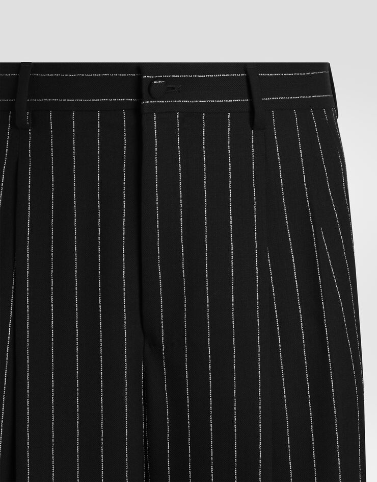 Dolce & Gabbana Pinstripe virgin wool trousers Dolce & Gabbana Pinstripe virgin wool trousers Multicolor GP168TGK570