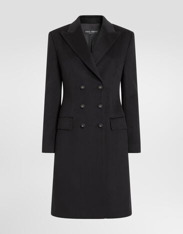 Dolce & Gabbana Dolce double-breasted wool coat Dolce & Gabbana Dolce double-breasted wool coat Black F0N87THU2CA