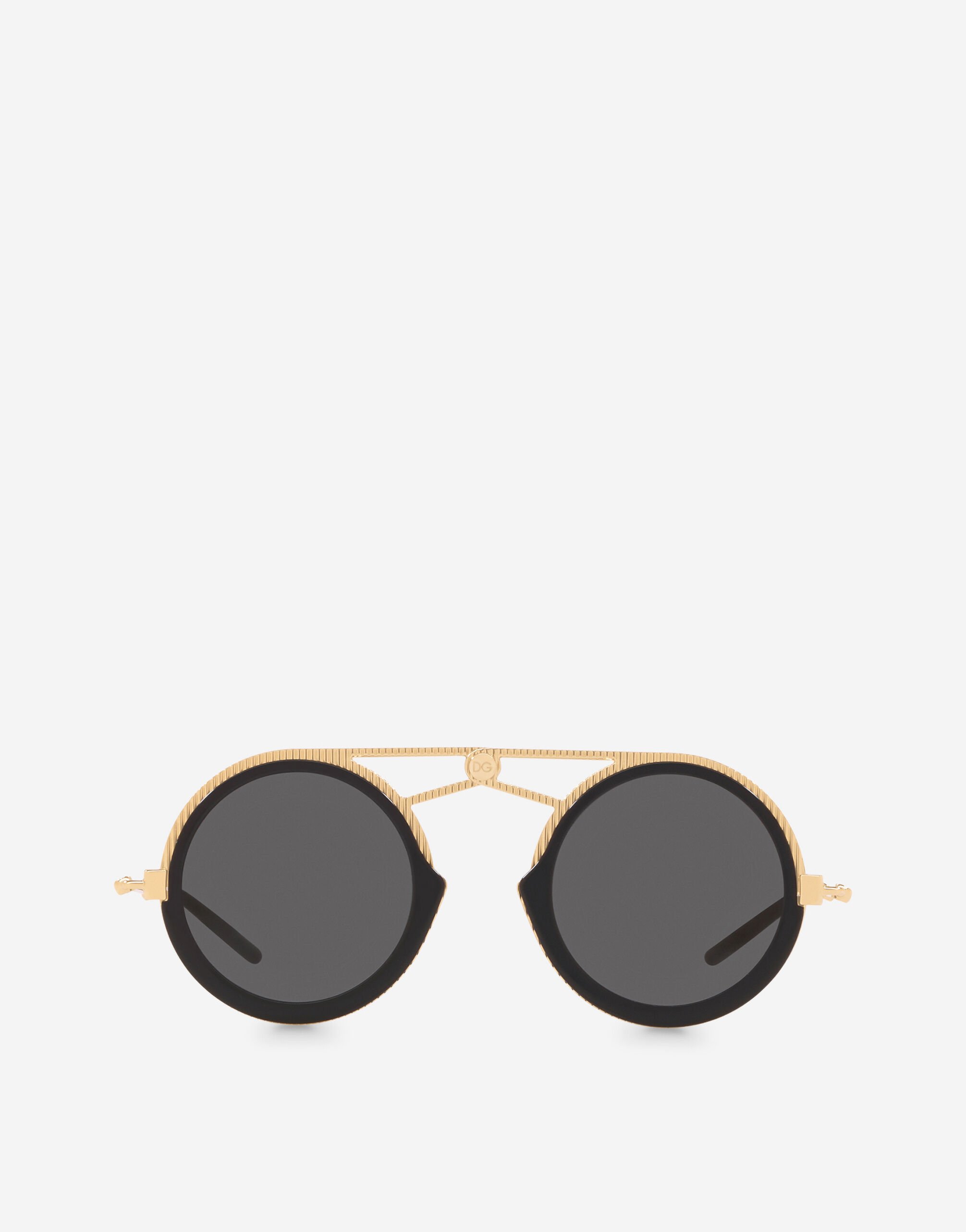 Dolce & Gabbana Dg fatto a mano sunglasses Gold and Black VG2285VM281