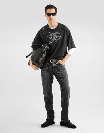 Dolce & Gabbana Denim trousers Multicolor GY07CDG8PI6