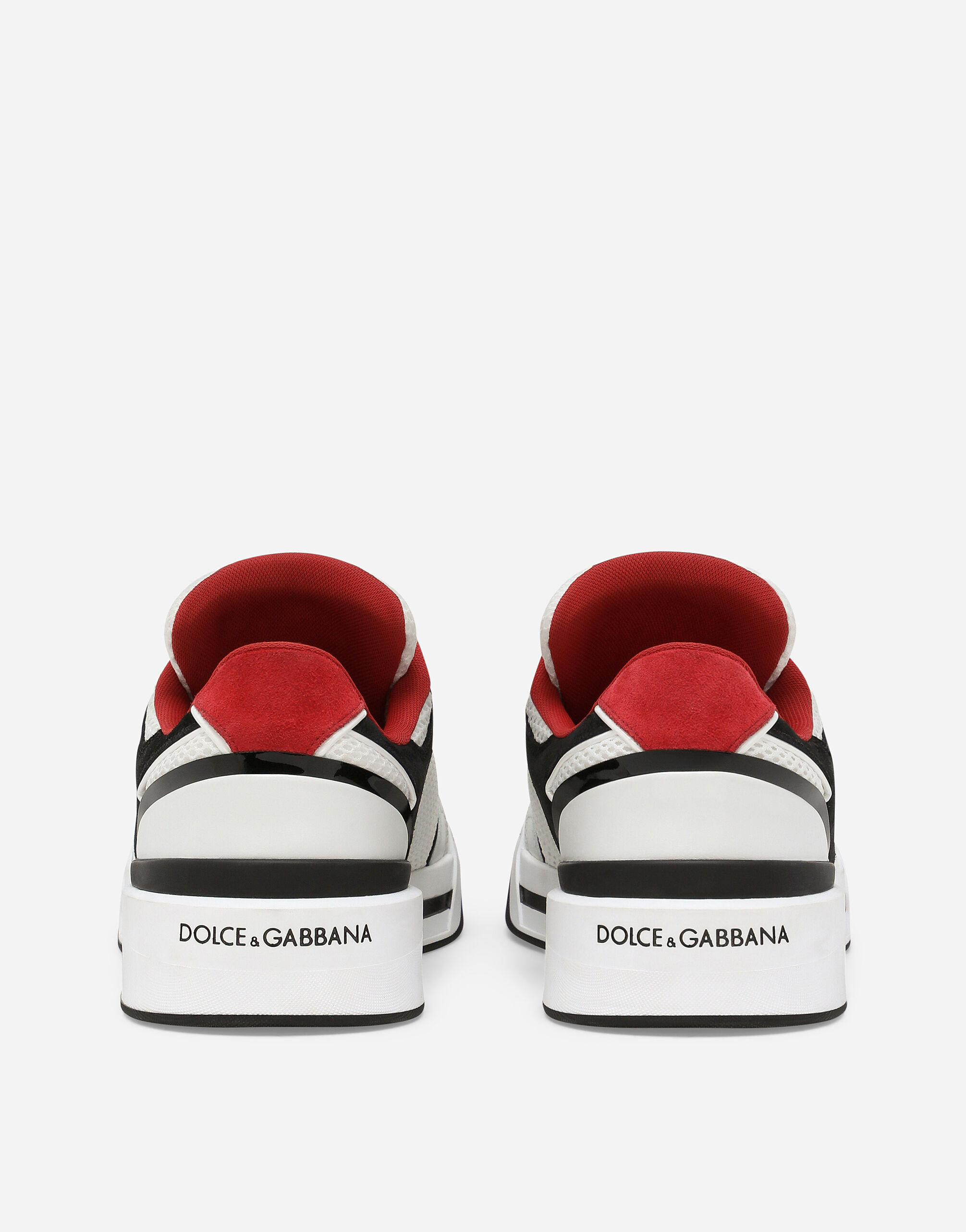 Red black and white dolce gabbana sneakers sales
