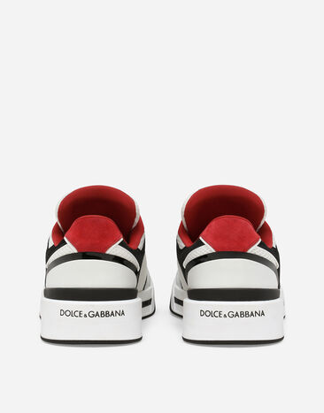 Dolce & Gabbana Mixed-material New Roma sneakers Black CS2241AR755