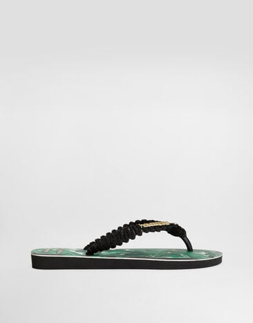 Dolce & Gabbana شبشب بطبعة بانانو Dolce&Gabbana x Havaianas متعدد الألوان VH0002VH000