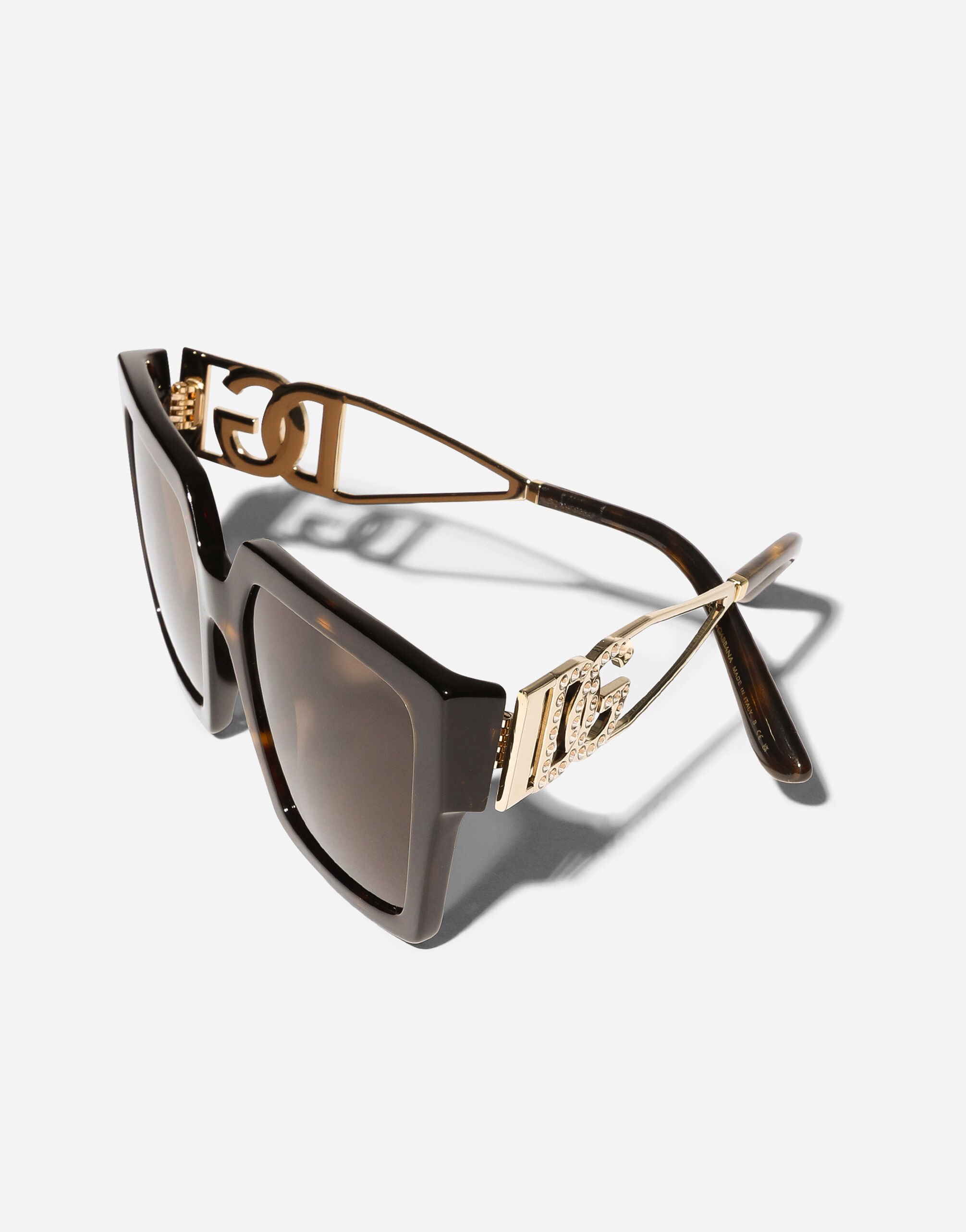サングラス DOLCE & GABBANA Woman Sunglasses Brown 0DG4446B 343203 Dolce & Gabbana Women's Sunglasses DG4446B-343203-53