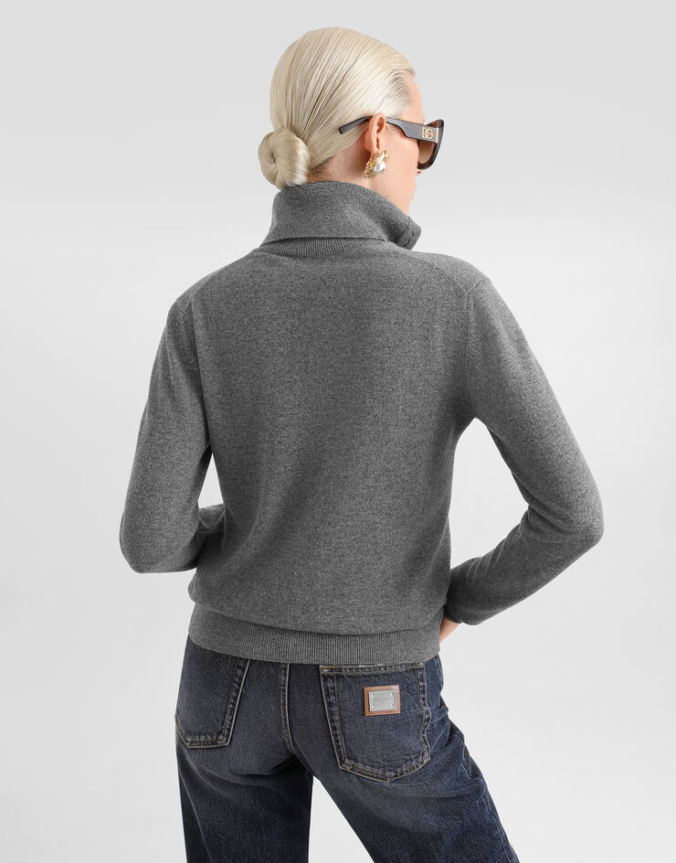 Dolce & Gabbana Cashmere cardigan Grey FXVFGTJBW2C
