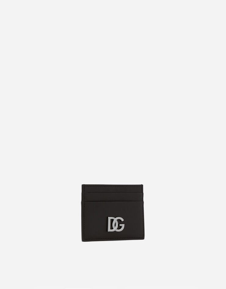 Dolce & Gabbana カードホルダー ナッパカーフスキン DGロゴ ブラック BP0330AW576