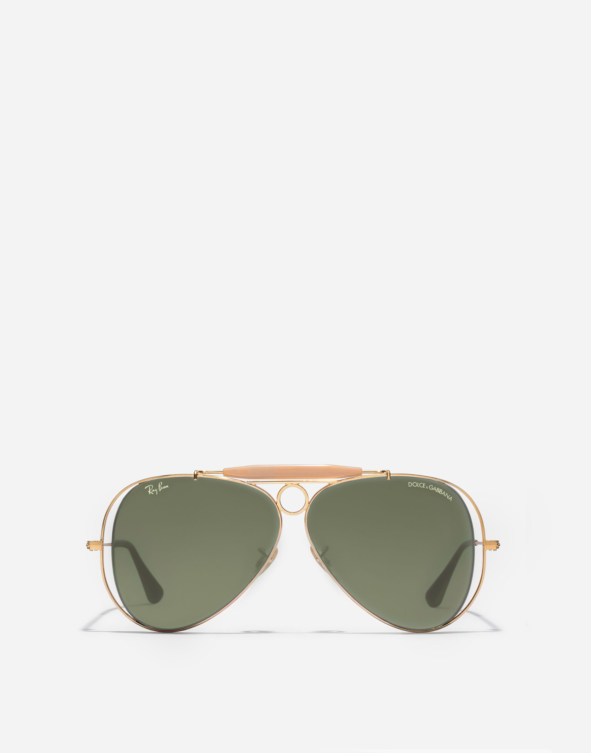 RAYS　VERSUS　GABBANA Dolce&Gabbana X RAY-BAN Sunglasses in Arista | Dolce&Gabbana®