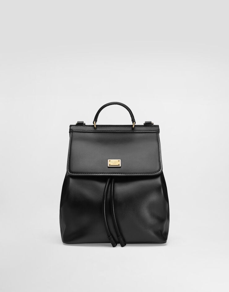 Dolce & Gabbana Nappa calfskin backpack Black EB0264A1065