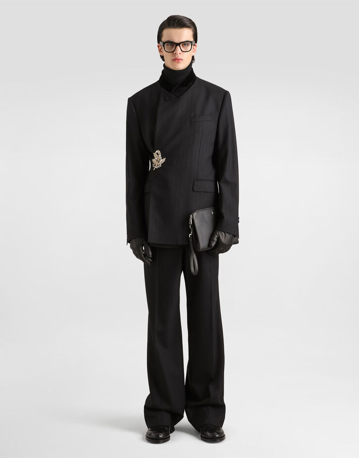 Dolce & Gabbana Pinstripe wool trousers Dolce & Gabbana Pinstripe wool trousers GYZMHTFRBDS