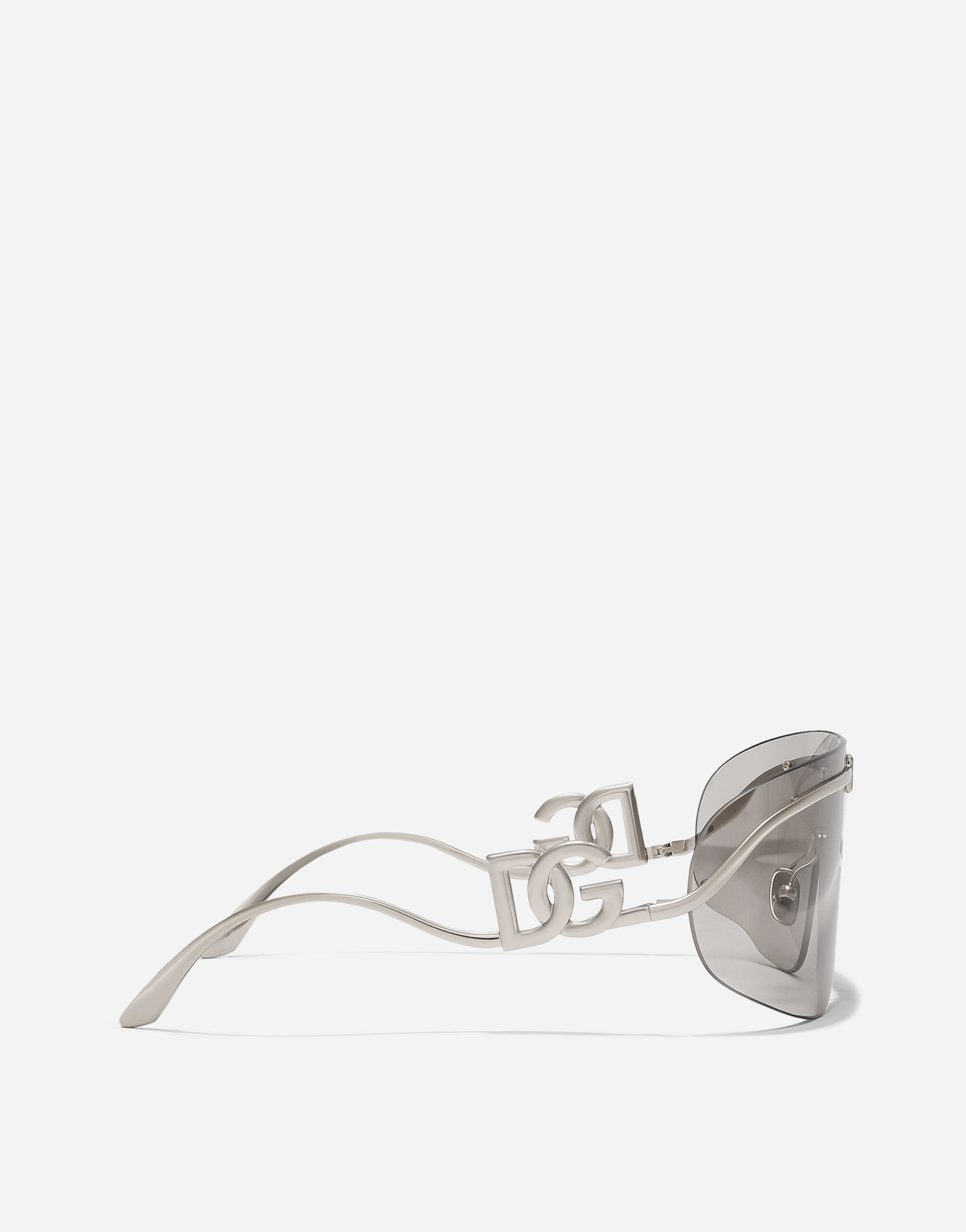 Statement Sunglasses in Silver for Women | Dolce&Gabbana® US