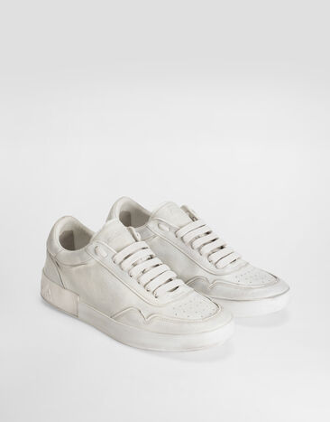 Dolce & Gabbana Portofino calfskin sneakers White CS2378AW467