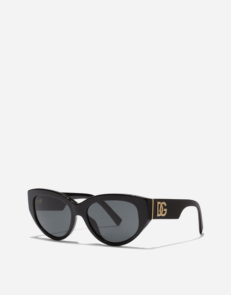 Dolce & Gabbana DG Crossed Sunglasses Black VG4514VP187