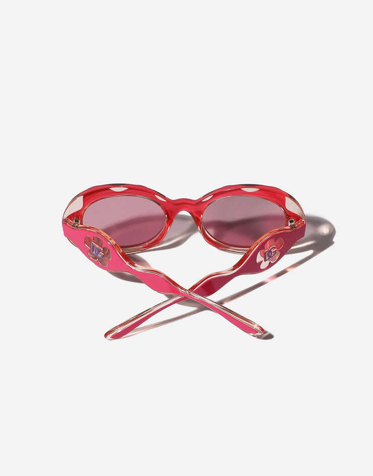 Dolce & Gabbana Lunettes de soleil Flower Power Fuchsia VG600KVN81T