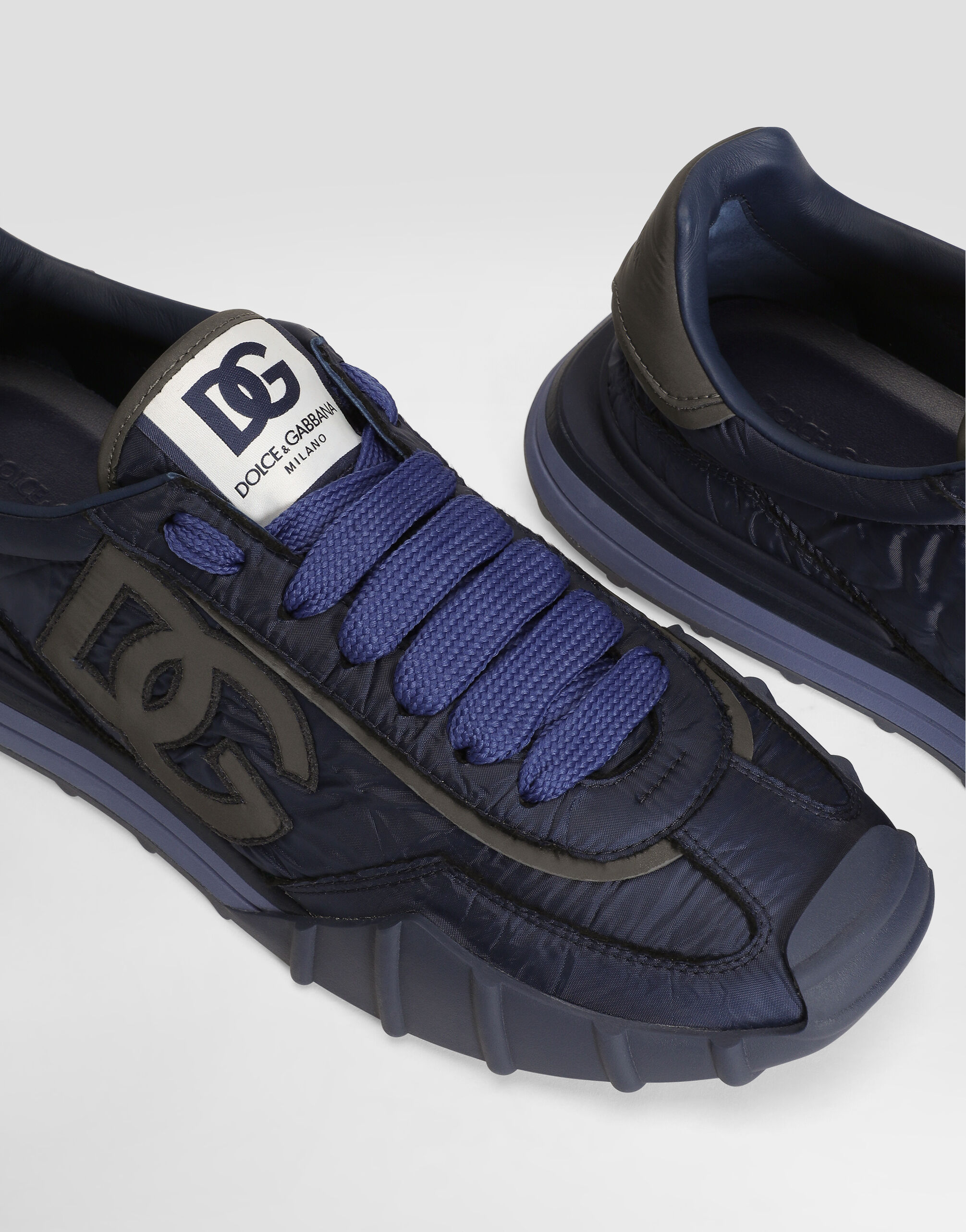 Dg athletic nylon sneakers in Blue for Men | Dolce&Gabbana®
