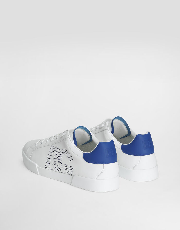 Dolce & Gabbana Sneakers Strobel Portofino Light en cuir de veau nappa Multicolore CS2324AV066