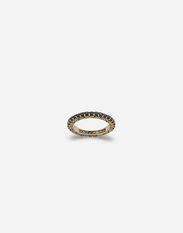 Dolce & Gabbana Yellow gold Family ring with black sapphires Gold WANR2GWMIXD