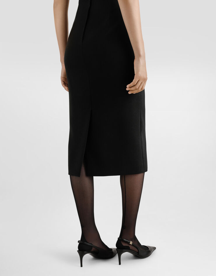 Dolce & Gabbana 羊毛连衣裙 黑 F6GASTGDCSX