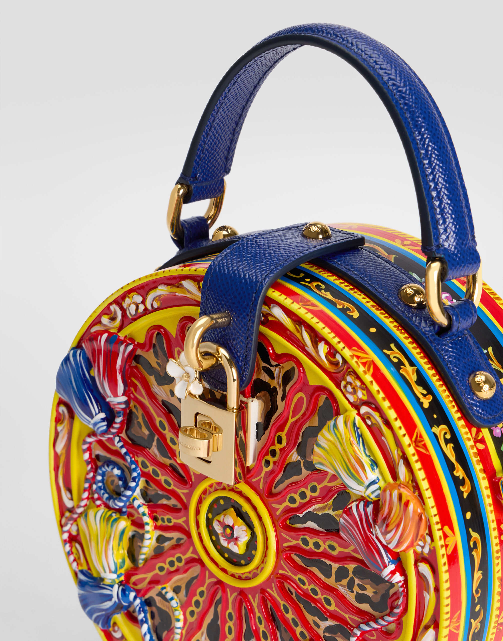 Dolce & Gabbana ハンドバッグ Multicolorのウィメンズ ドルチェ ボックス カレット ハンドバッグ