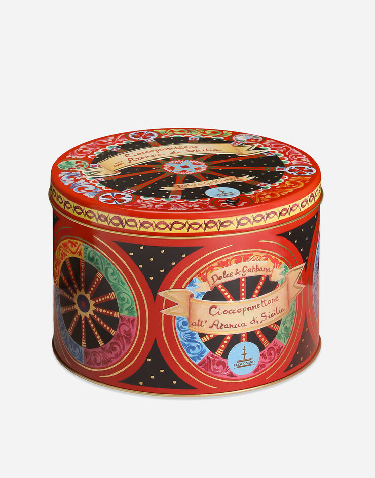 Dolce & Gabbana Chocolate Panettone with Sicilian Orange Multicolor PN1000RED50