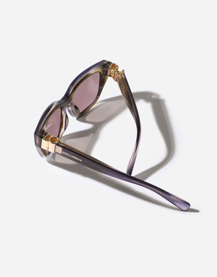 Dolce & Gabbana DG Hinge Sunglasses Striped olive VG4532VP7LA